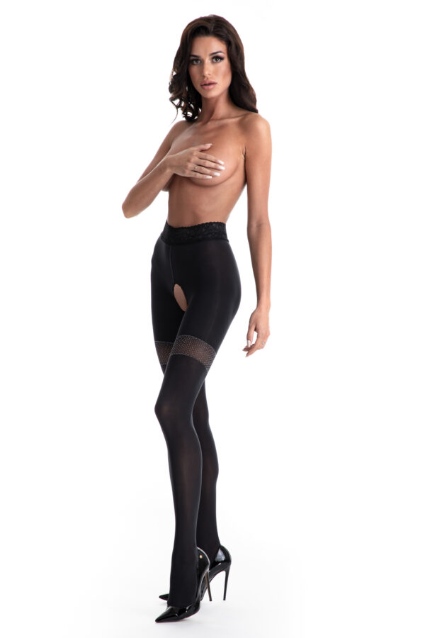 Amour Glamour 80 Ouvert Strumpfhose Super Erotik und Schick - Image 5