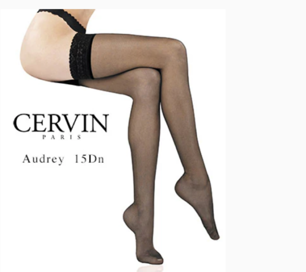 Cervin Audrey 15 100% Nylon Halterlos