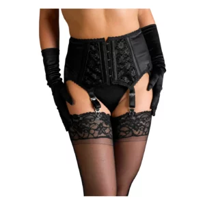 Retro Burlesque, 6 Straps - schwarz
